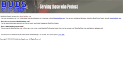 Desktop Screenshot of budspolicesupply.com